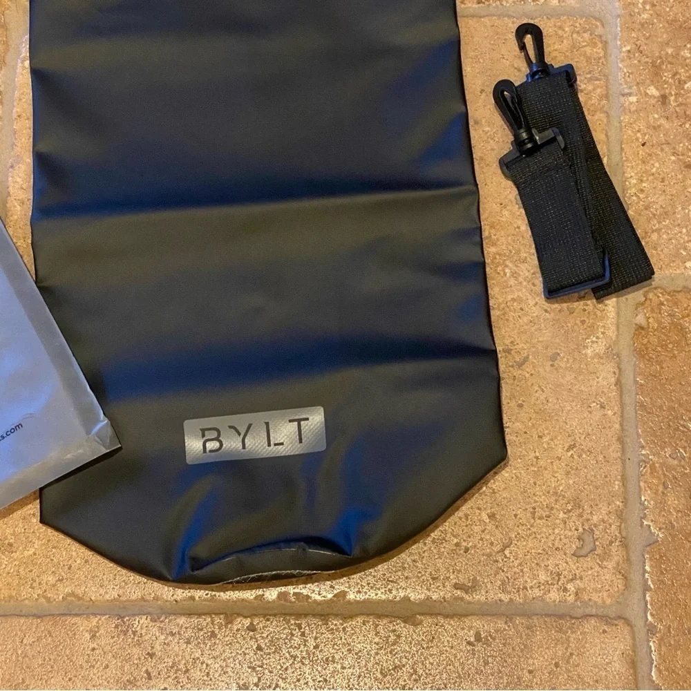 NWT~BYLT Premium Basics Black Waterproof BIOS Dry Bag 11 1/2”x17”